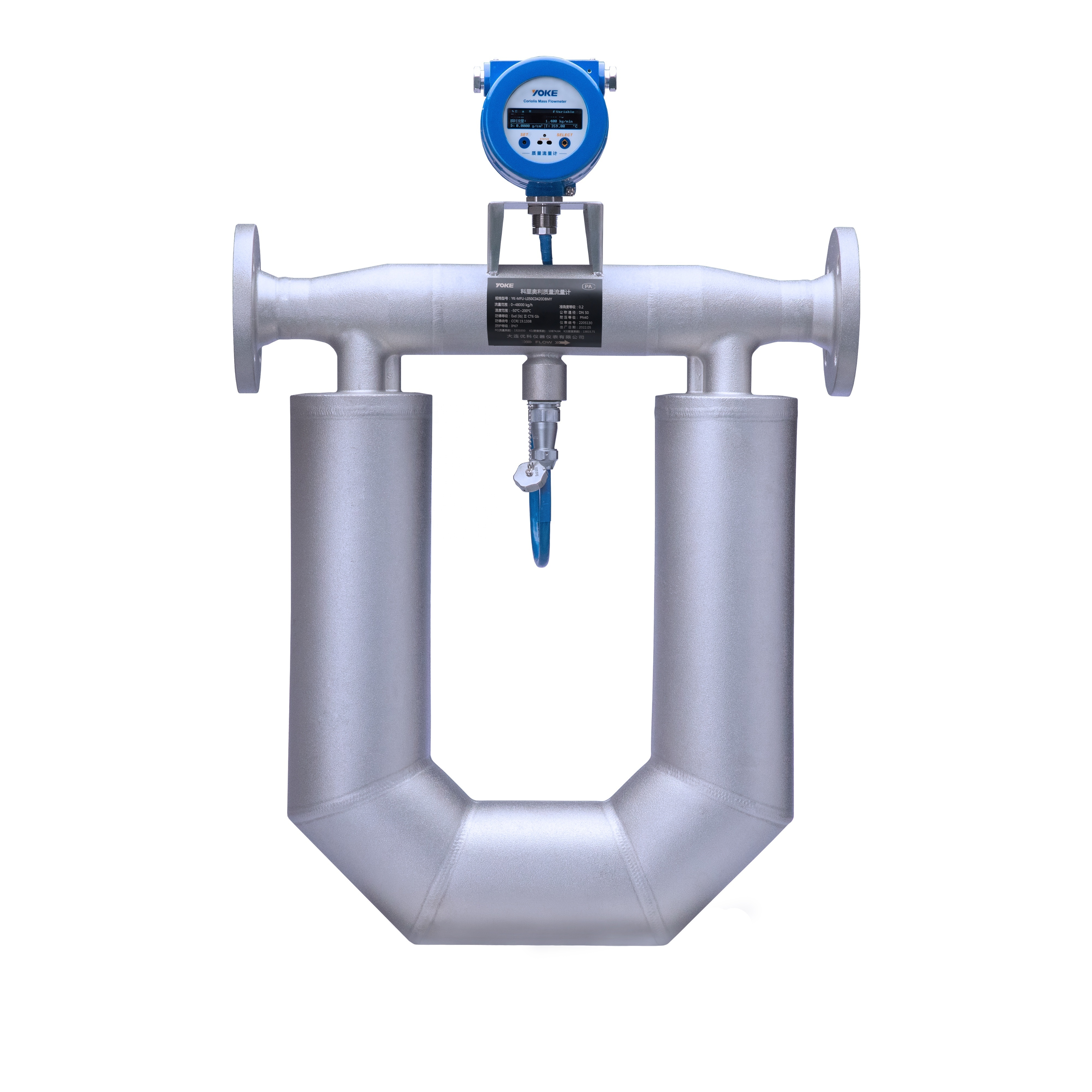 Custom mass flow meter RS485 Modbus coriolis mass flowmeter	lpg Gas thermal Gas