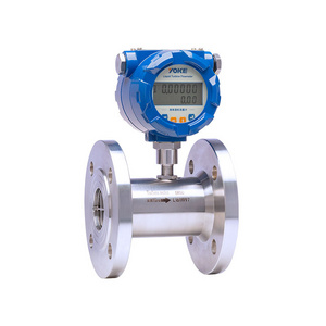 High Accuracy Fuel Oil Flow Meter Digital Stainless Steel Liquid Turbine Flow Meter