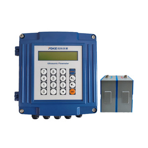 panel mounted acrylic water flowmeter modular ultrasonic flow meter