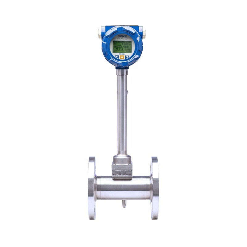 Digital Propane Biogas Steam Air Flow Meter Vortex Flow Meter Price