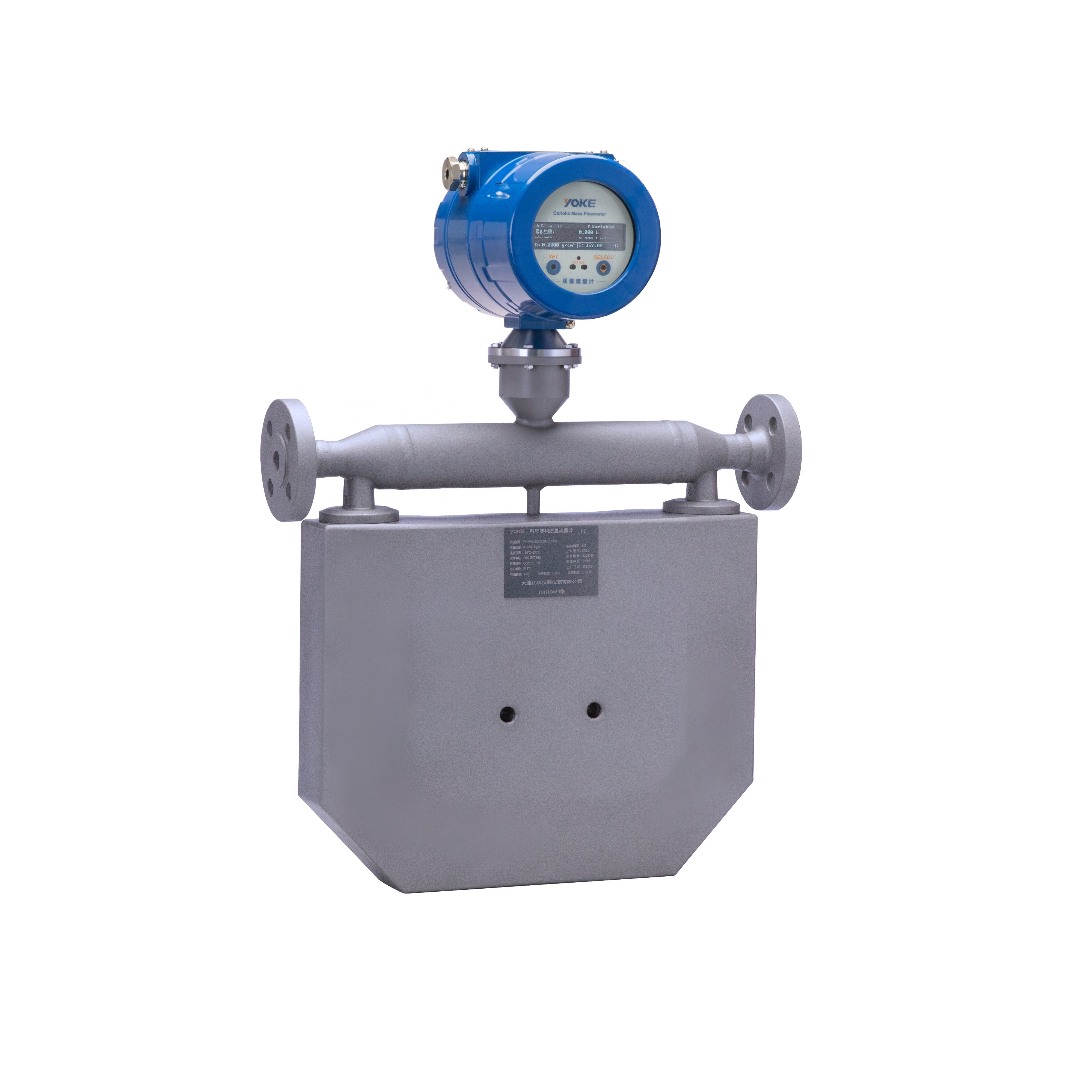 High Accuracy Digital Coriolis Mass Flow Meter Oil Liquid Mass Flow Meters Price For Oil Gas And Petrochemical Measurement