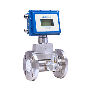 Flanged Digital Steam Industrial Natural Gas Turbine Flow Meter Biogas Lpg Turbine Flow Meter