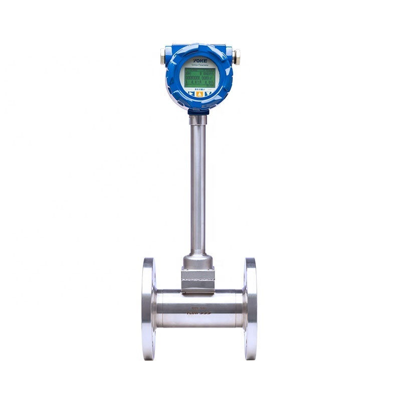 Digital Propane Biogas Steam Air Flow Meter Vortex Flow Meter Price