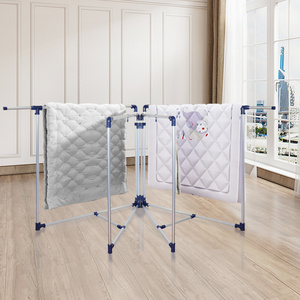 Multifunctional laundry garment rack clothes drying rack laundry room clothes hanger rack