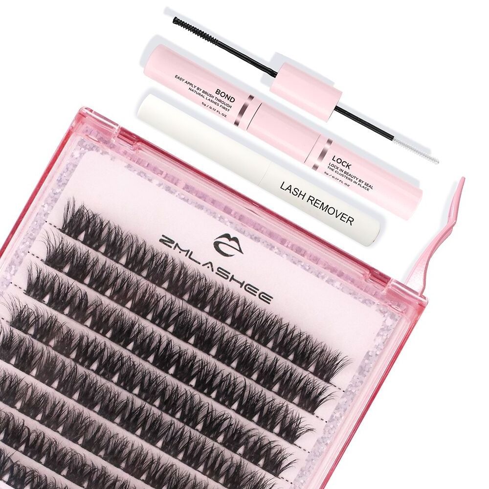 diy lash bond seal glue Fast Drying Eyelash Glue diy fan Fan Eyelashes Individual extension cluster lash False Eyelash Sets