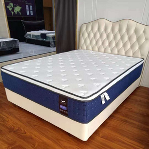 2020 hot selling sleepwell 50 density gel memory foam and latex mattress orthopedic 7 zoned mattresses