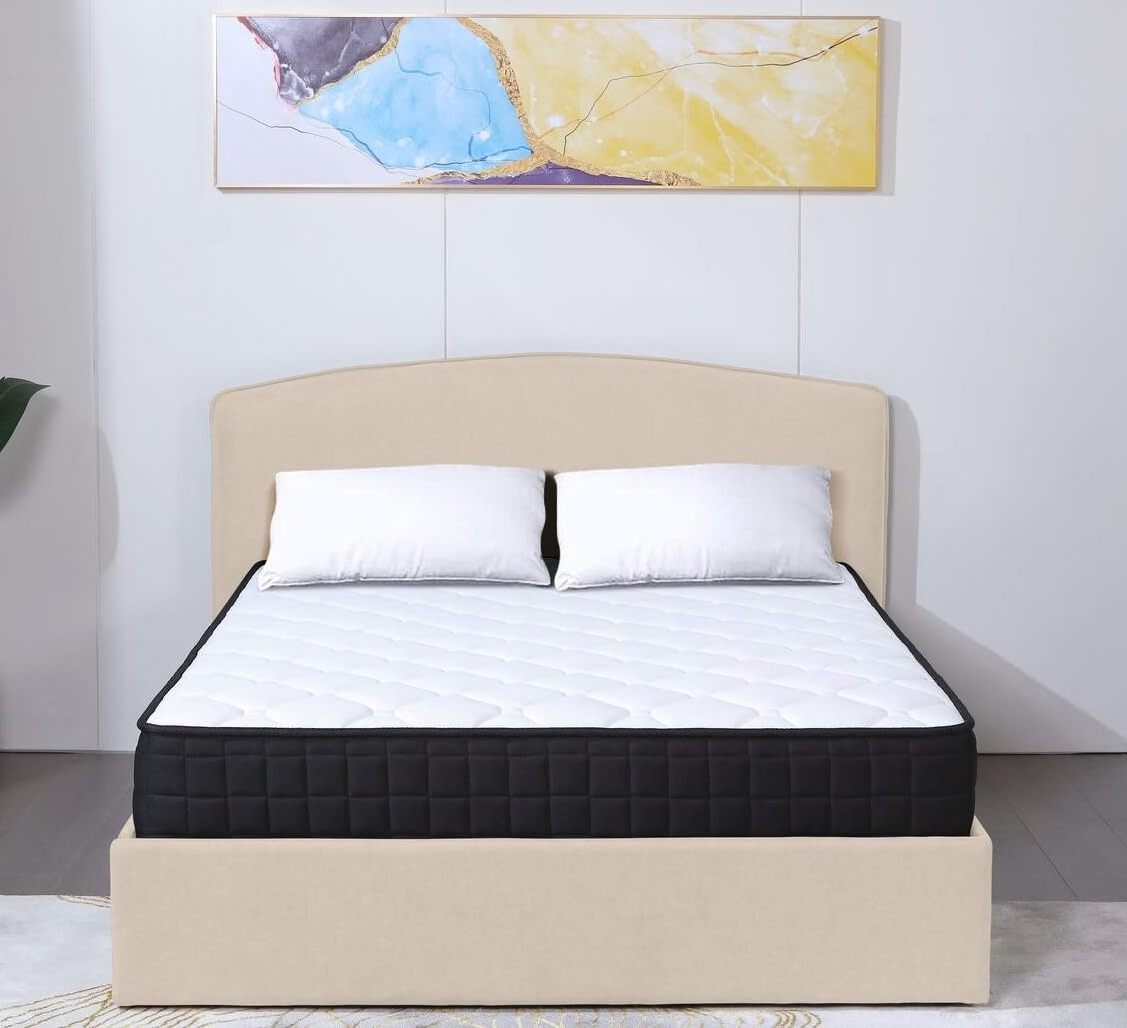 High Quality OEM Service Pocket / Bonnell Spring Mattress King Queen Twin Size Hybrid Matress Compressed In a Box From Bed Hotel