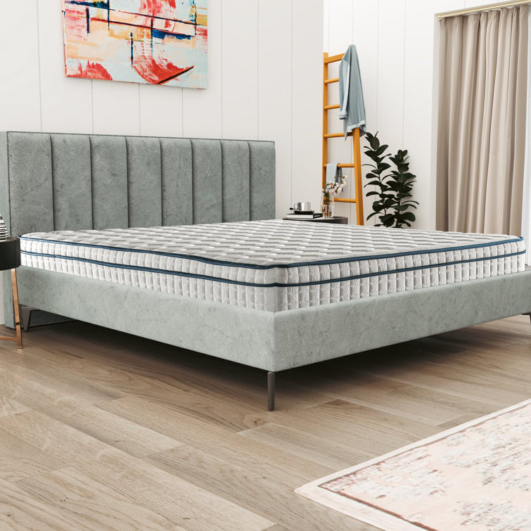 High Quality Thick Comfortable Super King Size Queen Size Bed Twin Hybrid Spring Mattress