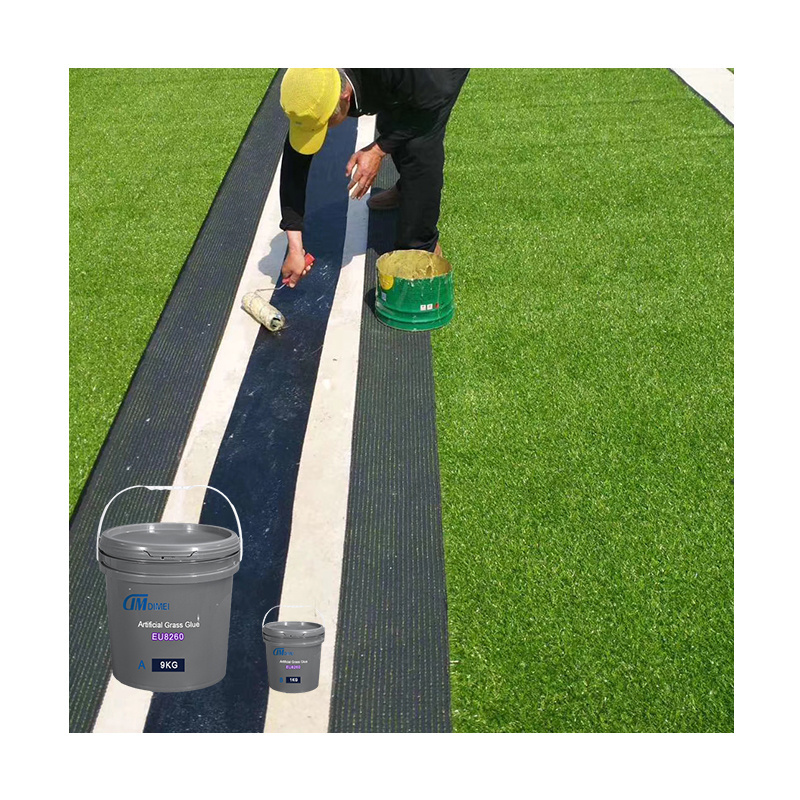 Two components glue for installation of artificial grass turf