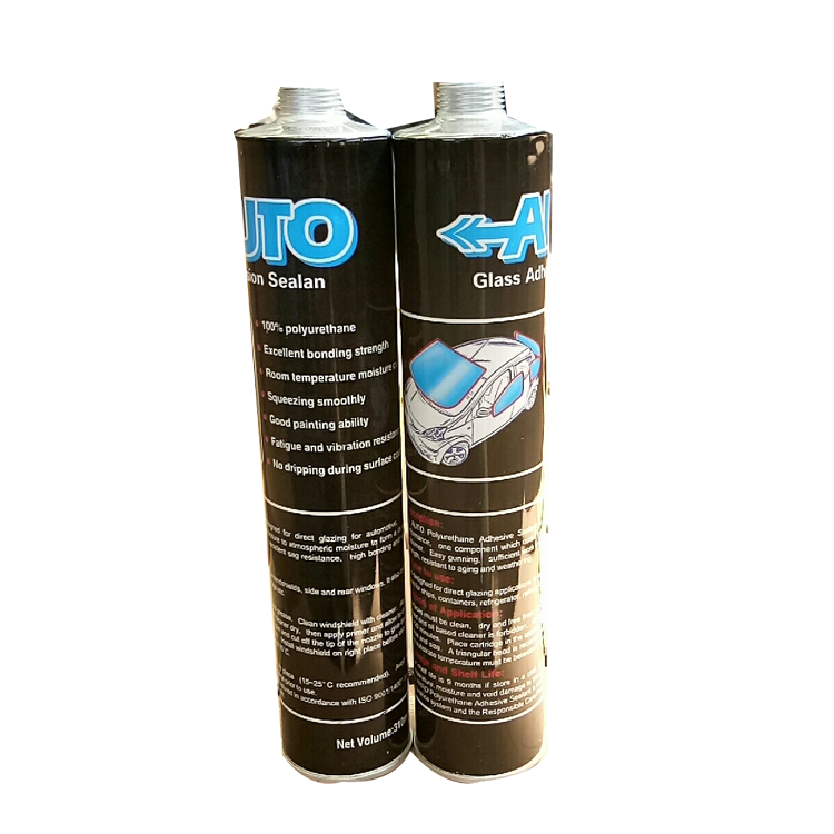 PU adhesive 300ml 600ml polyurethane auto glass windshield sealant for glass