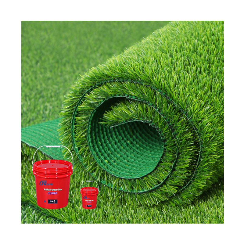 Two components glue for installation of artificial grass turf