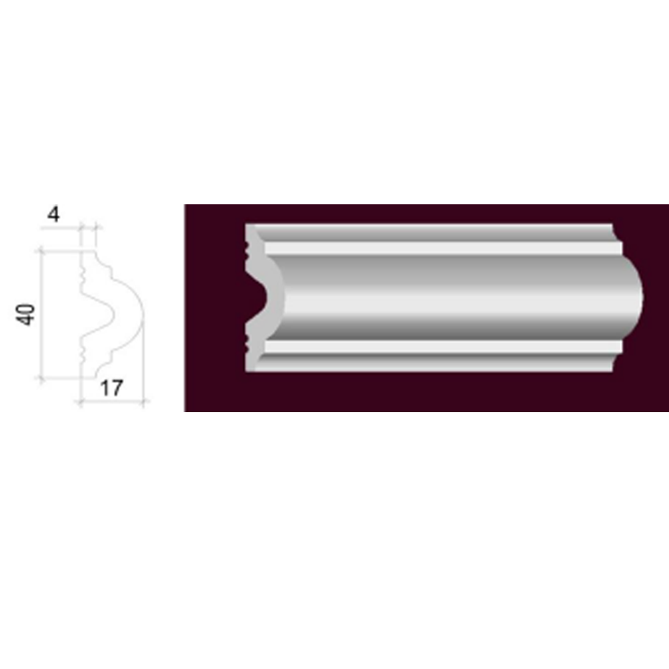 Low Price Polystyrence Moulding exterior molding pu Crown Cornice