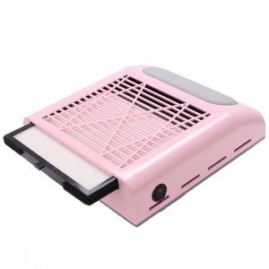 High Quality Electric Vacuum Table Nail Dust Collector 80w Nail Dust Extractor For Nails