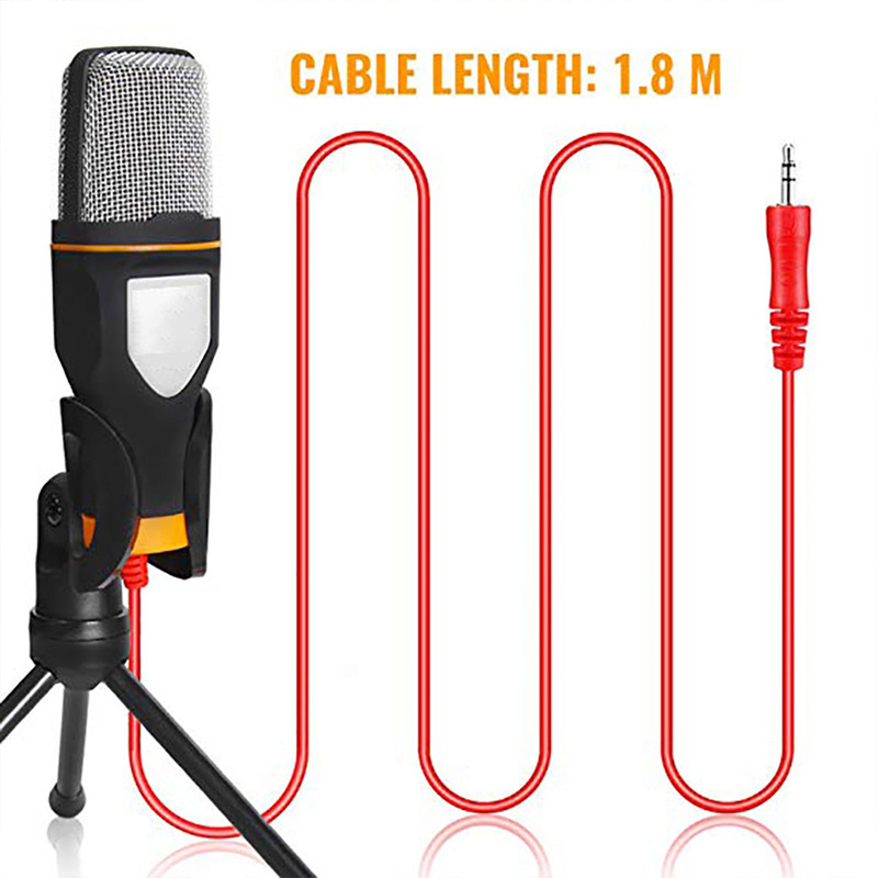 Computer Game Voice Microphone With Stand Mobile Anchor Professional Singing Condenser Microphone