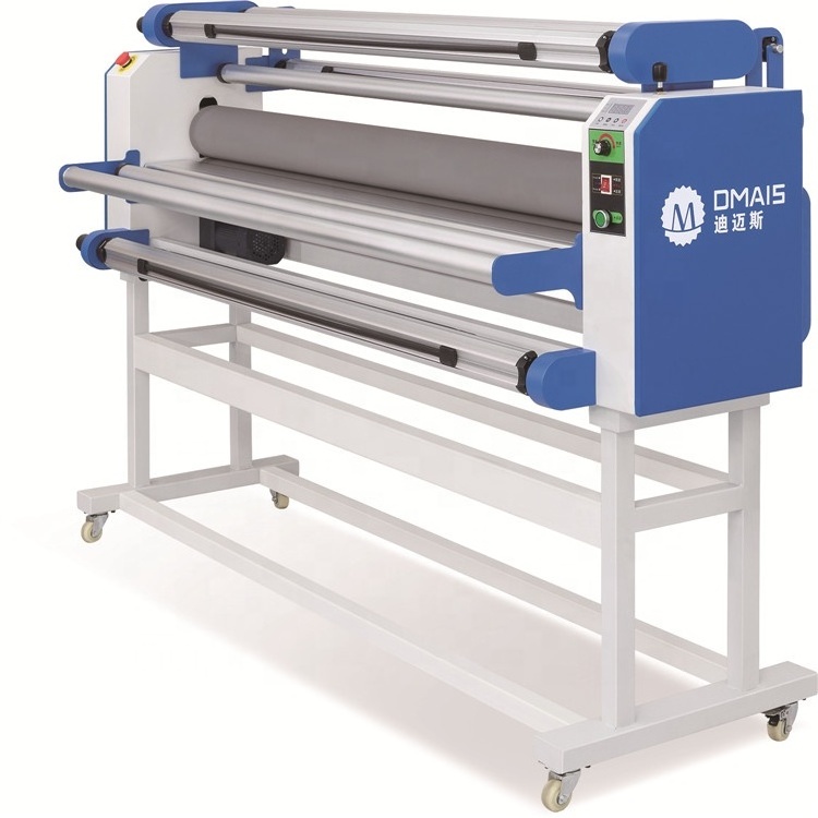 DMS-1700A Automatic 1700mm roll to roll laminator material hot and cold laminating machine