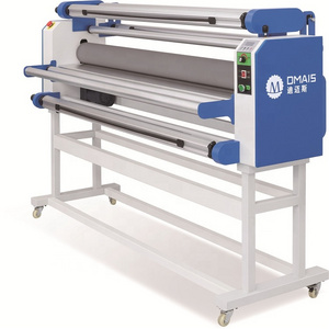 DMS Heat Assist Top Roller Wide Format Lamination Machine Hot and Cold Automatic Roll to Roll Laminator