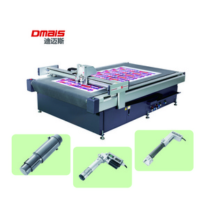 DMAIS Oscillating Knife And CNC Spindle Cutting Machine For Cardboard Gasket MDF Board