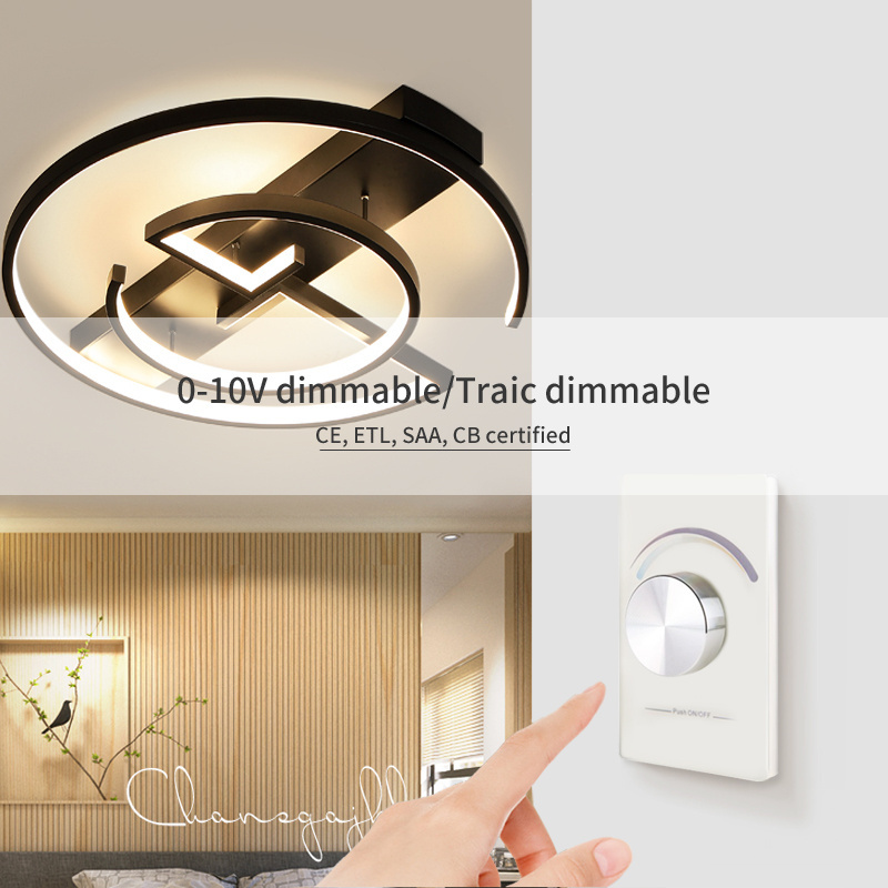 2022 New Hot Sell Surface Mounted Modern Iron Bedroom Led Ceiling Mount Light Fixtures