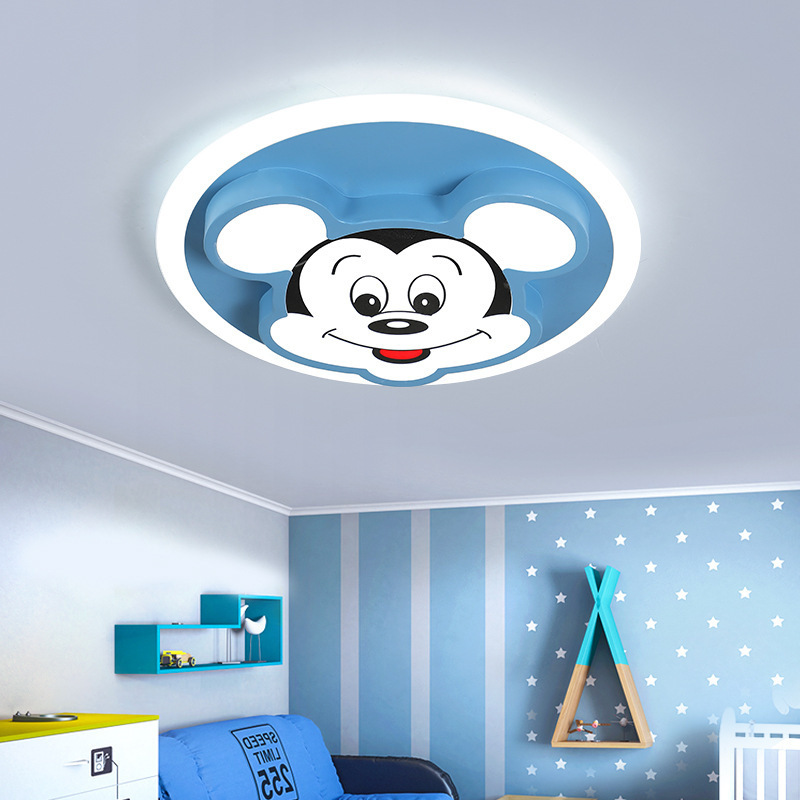 2024 Cartoon Creative Bedroom Kids Surface Mounted Led Ceiling Light For Home Decor