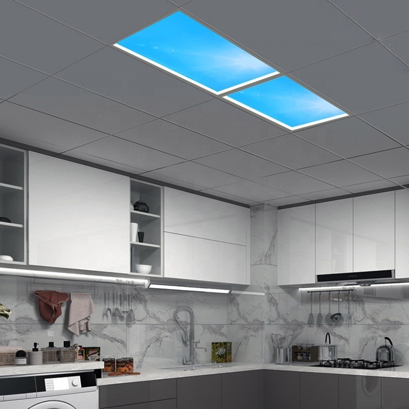 Manufacture Blue Sky Smart Lamp Bathroom Kitchen Corridor Office Project Rgb Led Ceiling Mount Lights