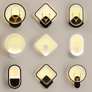 2024 Decoration Interior Wall Lights Indoor Lampen Modern Bedroom Wall Sconce Led Wall Lamps For Hotel