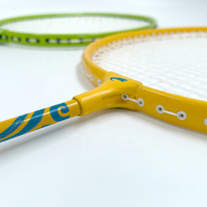 Wholesale High Quality Durable Badminton Racket Single Piece Most Durable Aluminum Racket with PU Grip Sale