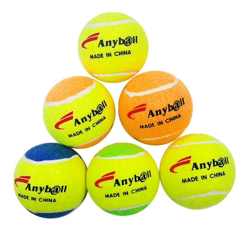 Medium Level Rebounding 80-100cm Tennis Balls Colorful Multi Piece Pack Tennis Ball Cheap Price Balls Tennis