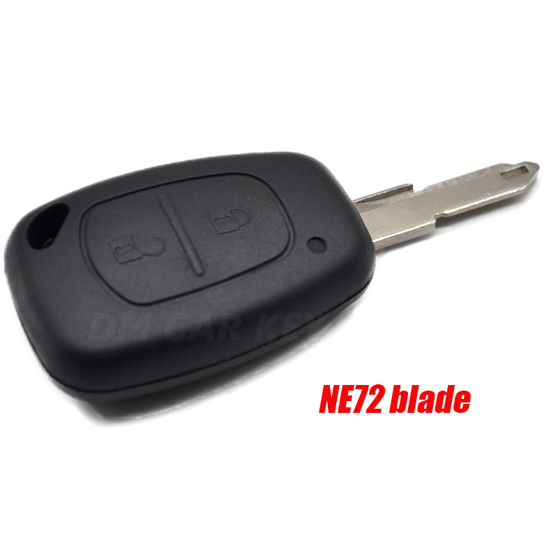 Remote key fob NE73/VAC102 key blade 2buttons 433Mhz ID46 Chip for Renault Kangoo Traffic Master Vivaro Movano car key