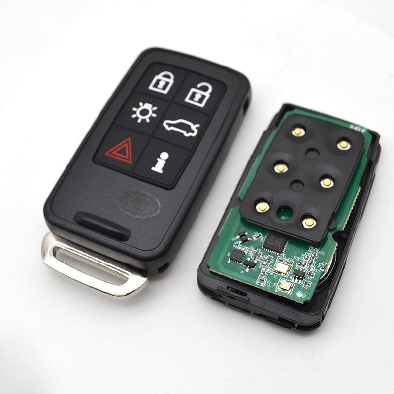 DMKEY Smart keyless go 6button 433/868/902Mhz ID46 Chip for VOLVO XC60 XC90 S90 S60 2009-2014 remote key fob 5WK49224