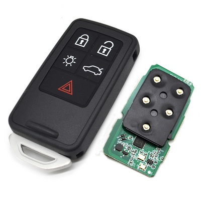 DMKEY smart car key 5buttons 433Mhz ID46 Chip for Volvo XC60 S60 V40 V60 S80 XC70 remote fob KR55WK49264 keyless fob