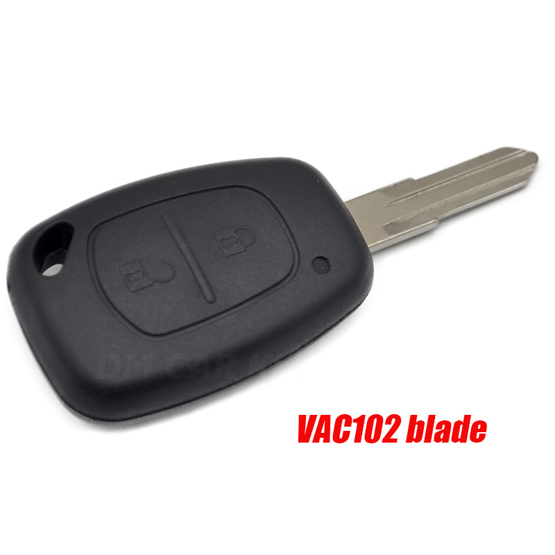 Remote key fob NE73/VAC102 key blade 2buttons 433Mhz ID46 Chip for Renault Kangoo Traffic Master Vivaro Movano car key