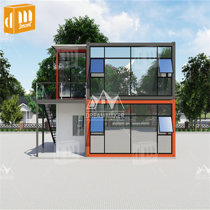 Dreammaker Portable Detachable Prefab Outdoor Luxury Store Container Salon Houses Mobile Movable Flat Pack Container With Toilet