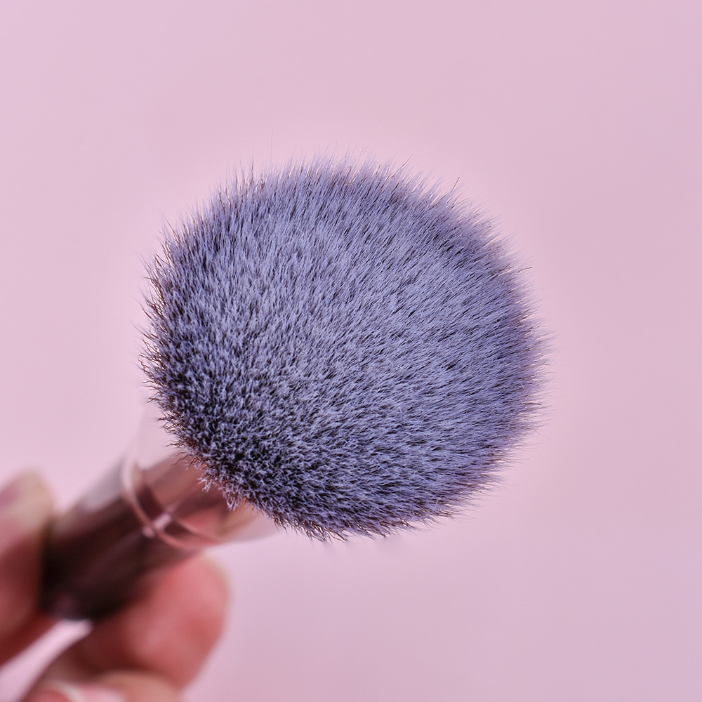 Best Selling Super Dense Synthetic Hair Flat Head Makeup Brushes Thick Soft Fibers Flat Top Kabuki Foundation Brush Pro