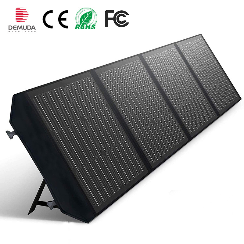 100w 120W 20V Sunpower Mono Cell Flexible Solar Panel Blanket Portable Foldable Solar Charger For Outdoor Camping RV Travelling