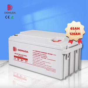 Grade A Quick Charge Solar Gel Batteries 12v 17ah 24ah 38ah 65ah 75ah 100ah 200ah Deep Cycle Power Backup Lead Acid Battery