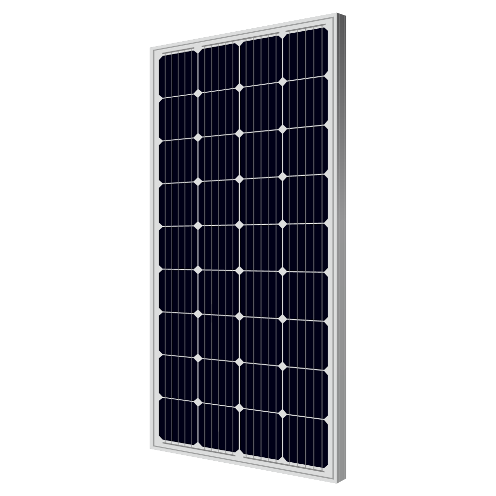 High Efficiency Monocrystalline Photovoltaic 150w Solar Power Panel Kit For House Camper Roof Cabin Shed Home