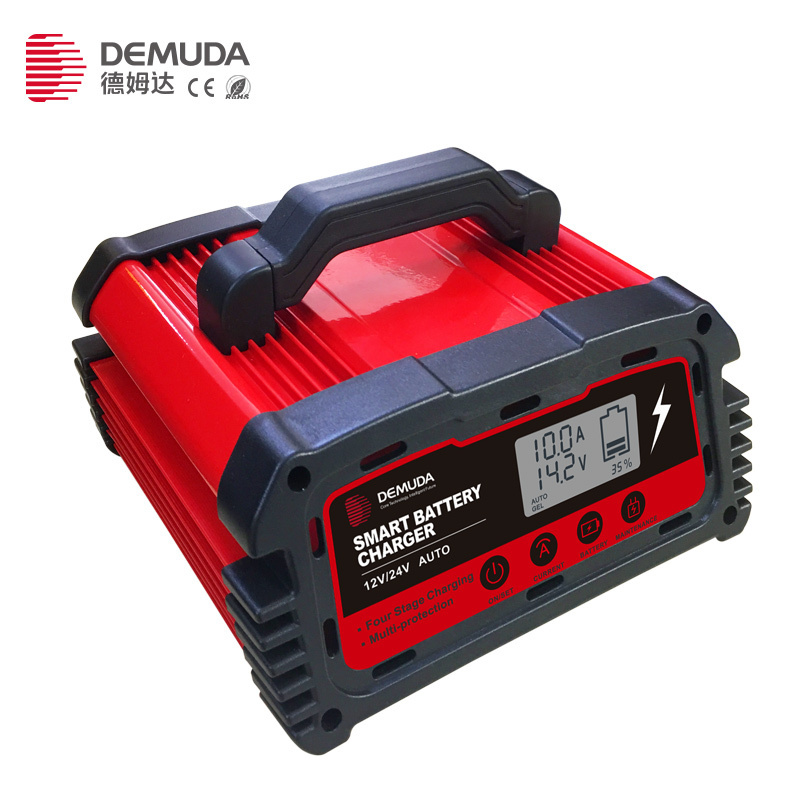 New AGM/GEL portable Car Truck Battery Charger Pulse Repair 12V 24V fast Auto Desulfator Automatic Battery Maintainer