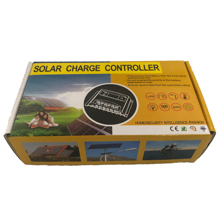 Solar charge controller 12v 24v 48v Solar panel charger  20a 30a 40a 50a 60a with ce rohs certification