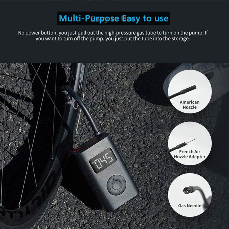 Portable Fast Mini Electric 2000mah Automotive Auto use scroll 12v pcp Air Compressor Tire Inflator Pump for Bike Motorcycle Car