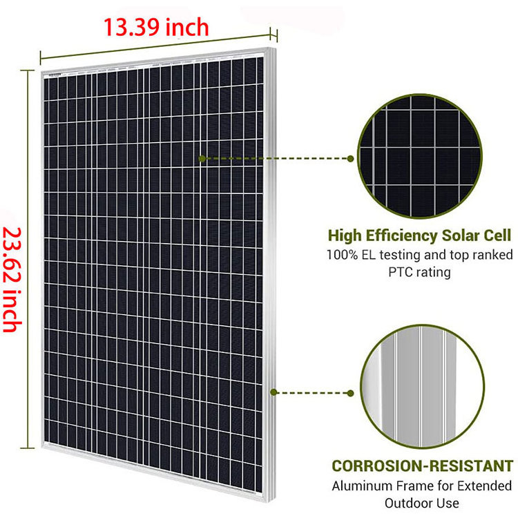 DEMUDA Wholesale 10A Battery Controller 10W 20W 30W Waterproof Monocrystalline Mono Solar Panel Kit for Off Grid Solar System