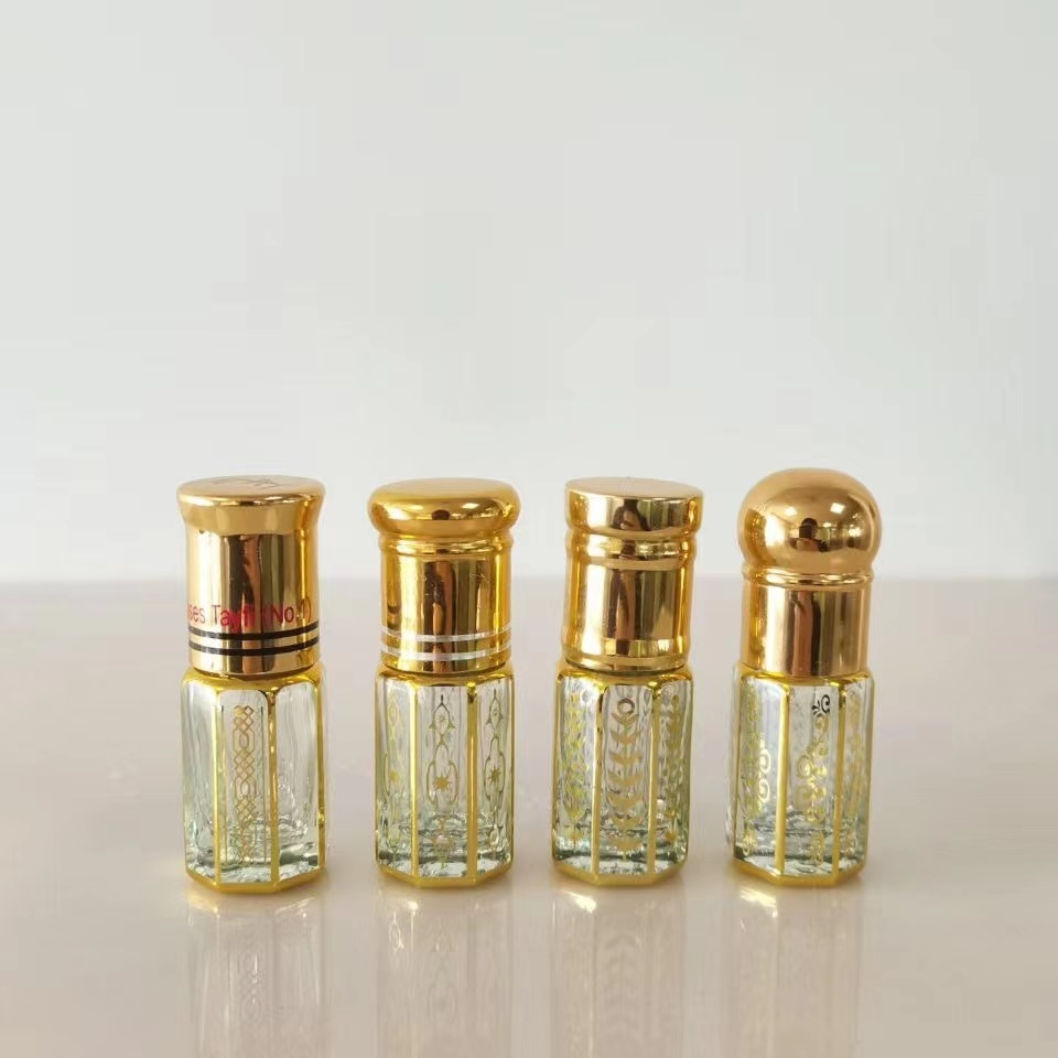 3ml High Quality Empty Glass Perfume Oil/Attar Bottles