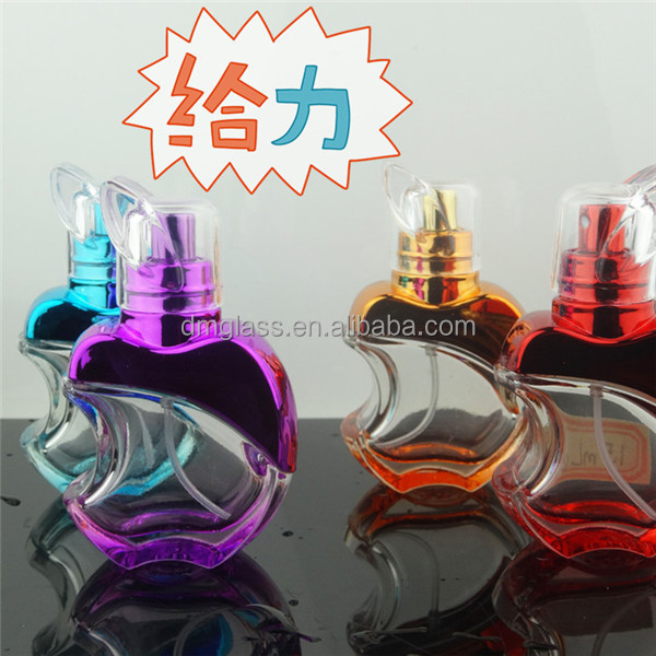 Empty custom apple shape bottle glass perfume 15ml 20ml 30ml 50ml 100 ml