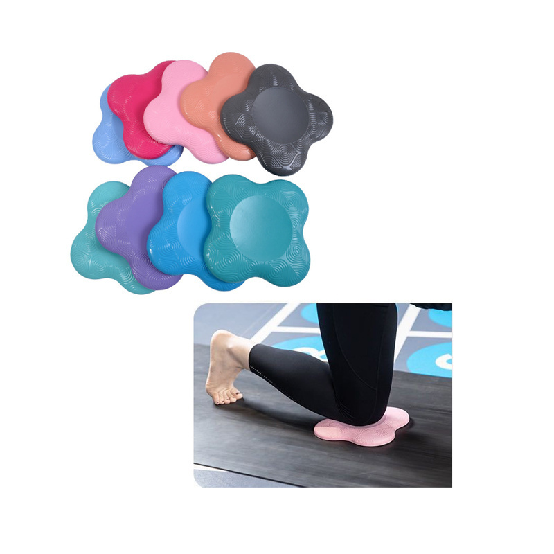 Factory price 2 packs Yoga Knee Pad Stackable Yoga Cushions Extra Thick for Knees Elbows Wrist Hands Foam Pilates Kneeling pad