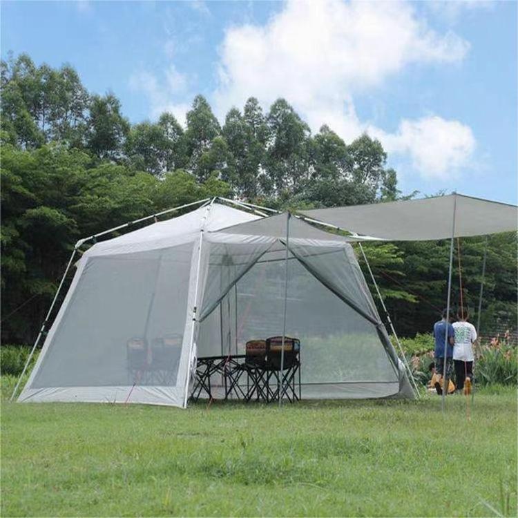 Automatic Quick Open Oxford Canopy Four Season Sun Fishing Beach Waterproof Heavy Duty Outdoor Camping Tent with Thick Pergola