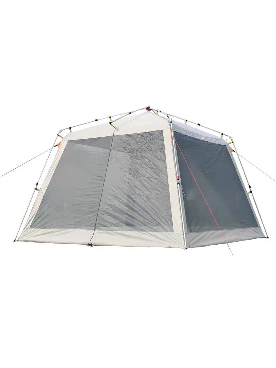 Outdoor Automatic Anti-Mosquito 8-10 Waterproof Living Room Tent Oxford Fabric Sunblock Pergola Camping Canopy Vinyl Awning