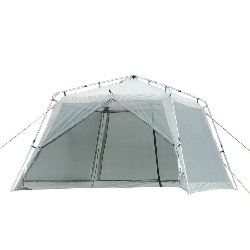 Outdoor Automatic Anti-Mosquito 8-10 Waterproof Living Room Tent Oxford Fabric Sunblock Pergola Camping Canopy Vinyl Awning