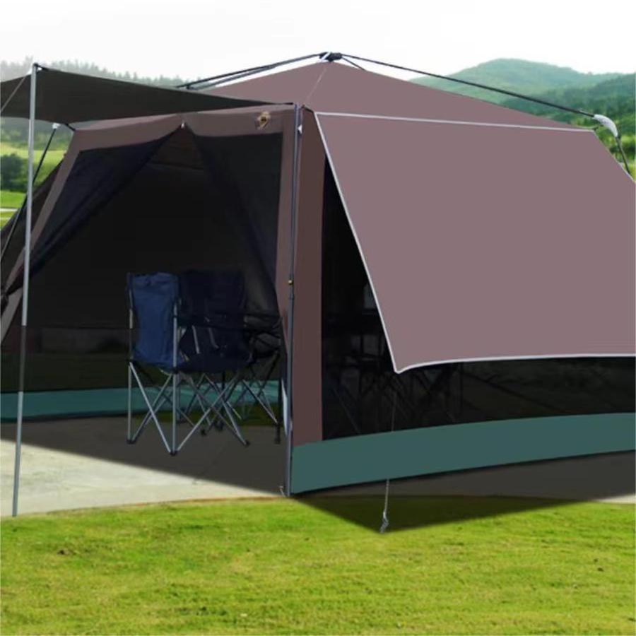 Automatic Quick Open Oxford Canopy Four Season Sun Fishing Beach Waterproof Heavy Duty Outdoor Camping Tent with Thick Pergola