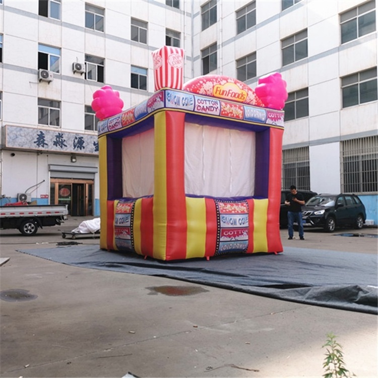 customized inflatable Carnival Shop booth / Inflatable Concession Stand inflatable carnival sales kiosk booth