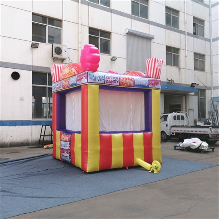 customized inflatable Carnival Shop booth / Inflatable Concession Stand inflatable carnival sales kiosk booth