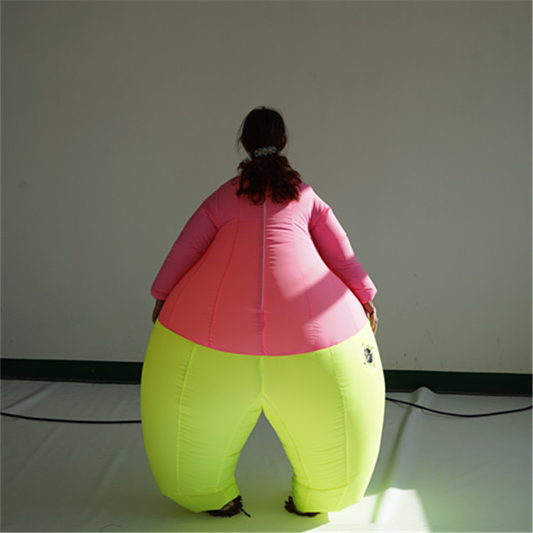 Funny party cosplay costume inflatable fat costume inflatable fat suit for Carnival Performance